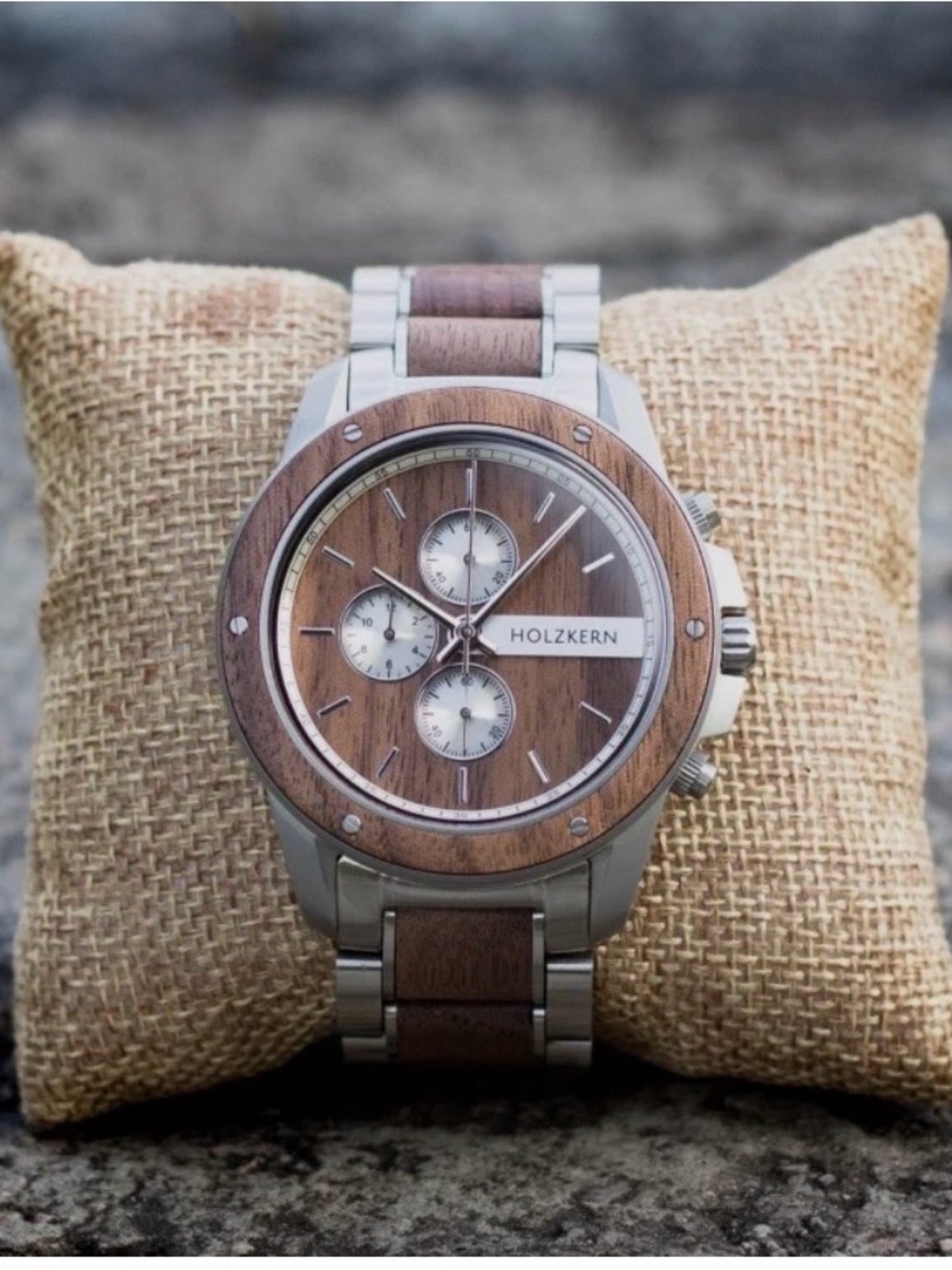 Holzkern Percival (Walnut) Men’s Watch